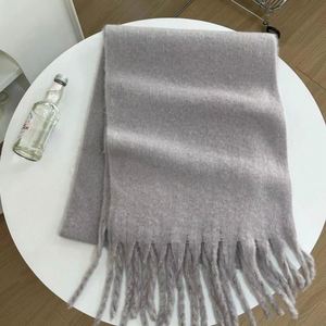 Nouveauté 2024 : Écharpe longue en fourrure épaisse avec pompons, châles en cachemire de luxe pour femmes, écharpes d'hiver pour femmes - Product Image 5