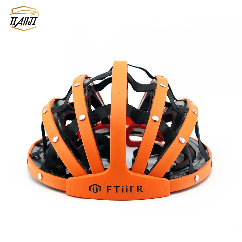 New design portable safety electric bicycle helmet Lightweight folding road bike helmet