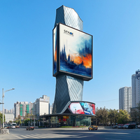 Structure de cadre en alliage d'aluminium durable pour panneau publicitaire extérieur personnalisé avec source lumineuse LED