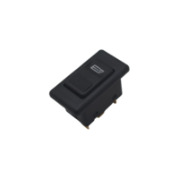 Botón de interruptor de ventana de energía eléctrica de 12V/24V CC con luz LED verde, accesorio Universal para automóviles, nueva condición, BN-WLS97