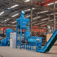 Machine automatique de fabrication de granulés de bois, moulin à granulés de bois dur, presse à granulés, ligne de production de granulés de bois biomasse, prix de vente