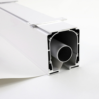 Persiana enrollable motorizada inteligente Matter Over Thread, con motor recargable y control por voz Matter