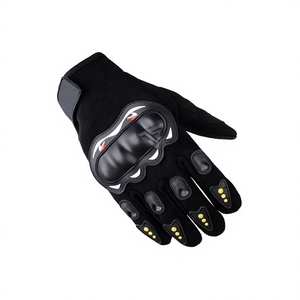 Gants de moto coupe-vent en polyester extensible, gants de course sur route pour moto, gants d'hiver respirants à doigts complets - Product Image 1