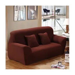 Ready made Solid 1/2/3/4 seat full-inclusive sofa cover wholesale waterproof and dustproof sofa cover