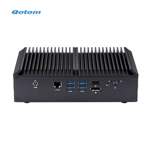 Qotom Q1000GE Series Mini computadora I3 I5 I7 8 X Intel I225V 2,5 Gigabit LAN Pfsense Firewall Router Server Fanless Mini PC - Product Image 2
