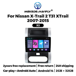MEKEDE GPS navigation 4core car-play FM radio <span class=keywords><strong>Android</strong></span> <span class=keywords><strong>auto</strong></span> 2 + 32GB écran tactile voiture multimédia pour <span class=keywords><strong>Nissan</strong></span> <span class=keywords><strong>X</strong></span> <span class=keywords><strong>Trail</strong></span> 2007-2015 - Product Image 2