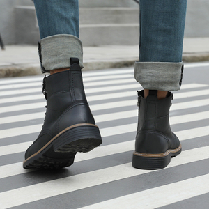 Botas Chelsea para Hombre, Talla Grande, Diseño 2024, OEM, Parte Superior de PU, Impermeables, Punta Cerrada, Cálidas para Invierno, Hechas a Mano, ODM - Product Image 2