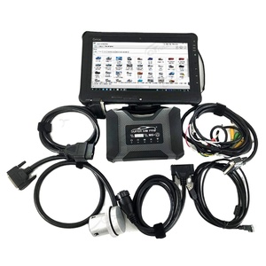 Outil de diagnostic DoIP VCI pour analyseur de moteur M6 pour voitures et camions Mercedes-Benz avec tablette F110 + câble OBD II/USB - Product Image 1