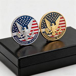 Monete Commemorative Personalizzate con Logo Inciso, Monete Challenge in <span class=keywords><strong>Lega</strong></span> di Zinco 3D con Smalto Morbido Personalizzato - Product Image 1