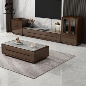 Mueble de TV de madera moderno y ecológico para sala de estar y dormitorio, venta al por mayor en China, bajo costo, personalizable, gran stock, envío inmediato - Product Image 6