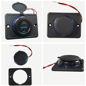 Cargador de Coche USB Dual con QC3.0 y PD3.0, 2 Puertos, Alimentación para Teléfono Móvil 12V 24V, Cargador USB para Auto, Barco, Autobús, Pasajeros - Product Image 2