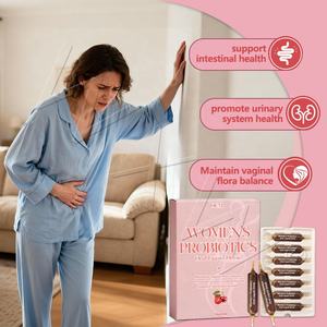 Bebida Líquida Probiótica con Sabor a Cereza y Logotipo Personalizado para Mujeres, Doble Boquilla, Apoya <span class=keywords><strong>la</strong></span> Salud <span class=keywords><strong>Intestinal</strong></span>, Suplementos Prebióticos - Product Image 6