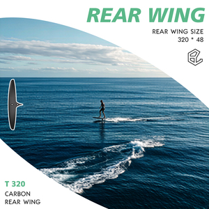 ปีกหลังคาร์บอนไฮโดรฟอยล์ 320/48 สำหรับ Wingfoil และ Pump Foil ช่วยลดแรงต้าน ควบคุมได้ดีเยี่ยม - Product Image 2