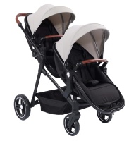 Fabricants chinois de poussettes pour bébés, châssis en aluminium, personnalisation en gros, poussette double pour bébés