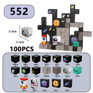 Jouet de développement cognitif avec des blocs de <span class=keywords><strong>puzzle</strong></span> magnétiques livraison directe au détail en gros disponible pour les enfants de 3 ans et plus - Product Image 3