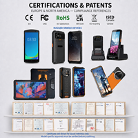 Smartphone Android Robusto 4G 5G con Tastiera Fisica Completa CM60, Scanner di Codici a Barre, IP65, NFC, GPS per Uso Quotidiano in Magazzino e Attività Commerciali