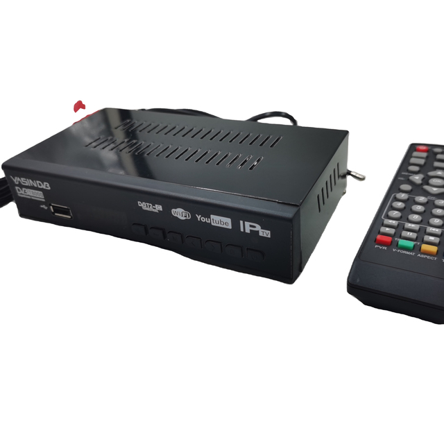 Set Top TV Box T2-base-television-receiver-DVB-T8000-watch-TV-signal-network-station-programme-remote-control-internet-teleplay