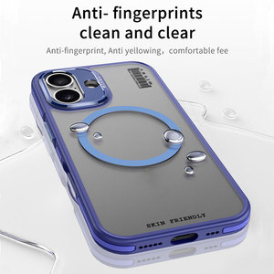 เคส Sjk809 แบบด้าน ผลิตจากวัสดุ TPU+TPE+PC ป้องกันแรงกระแทก รองรับการชาร์จแบบแม่เหล็ก ป้องกันรอยนิ้วมือ ดีไซน์เรียบง่ายสำหรับธุรกิจ ใช้ได้กับรุ่น 16 15 14 13 12 <span class=keywords><strong>11</strong></span> Plus - Product Image 3