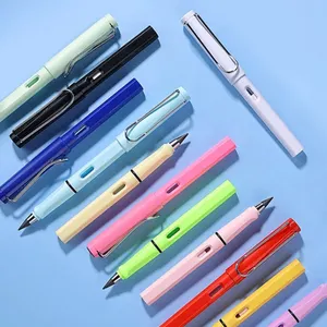 Neue Technologie Kids Everlasting Pencil Benutzer definiertes Logo Unbegrenzt lösch barer Inkless Pen Ewiger Bleistift satz mit Radiergummi