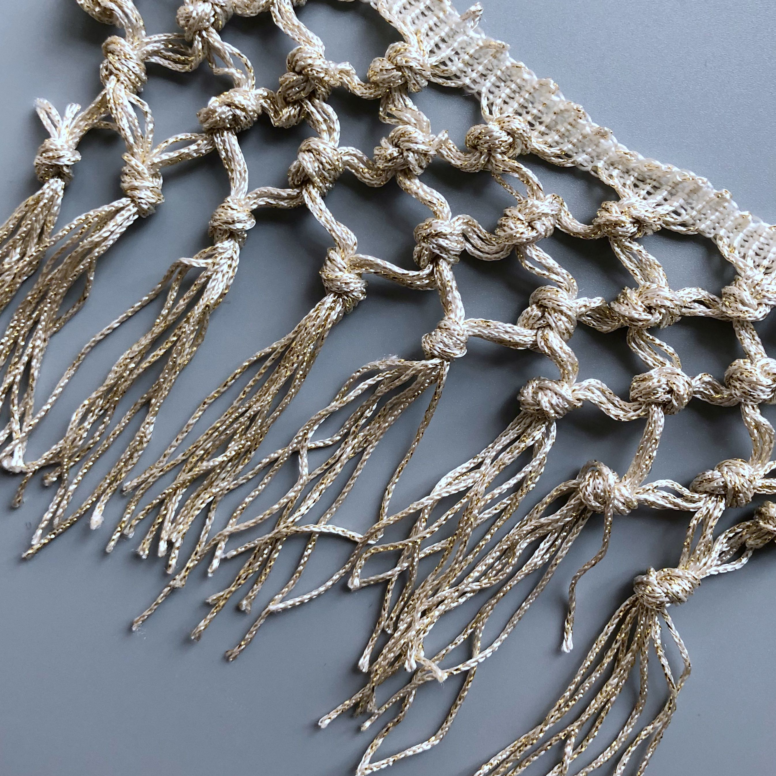 15 см Золотой Люрекс плетеная женская обувь с бахромой; Юбка