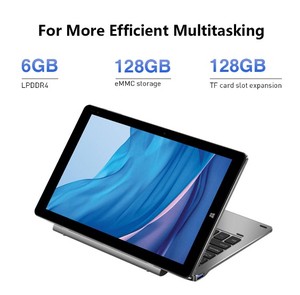 Máy tính bảng CHUWI Hi10 X 10.<span class=keywords><strong>1</strong></span> inch, màn hình IPS 1920*1200, 2 trong <span class=keywords><strong>1</strong></span>, vi xử lý Intel <span class=keywords><strong>Celeron</strong></span> N4100 lõi tứ, RAM 6GB, bộ nhớ 128GB, hệ điều hành Windows 10, Wifi 2.4G/5G, máy tính bảng dành cho trẻ em - Product Image 5