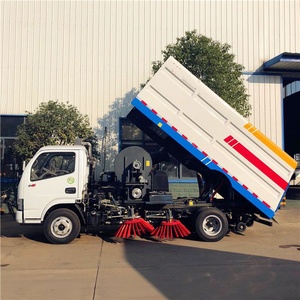 Camión de Limpieza de Calles con Escoba Rotatoria de 6000L a Bajo Precio en China - Product Image 3