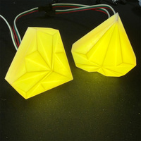 Module LED RGB étanche SMD5050, source de lumière ponctuelle adressable pour éclairage de signalisation publicitaire