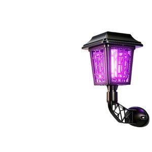 Lámpara <span class=keywords><strong>Solar</strong></span> <span class=keywords><strong>Antimosquitos</strong></span>, Impermeable, para Jardín, Patio, Césped, con Estaca para el Suelo, Lámpara Mata Mosquitos con Descarga Eléctrica para el Hogar - Product Image 5
