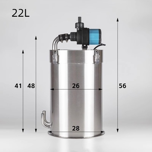 Efficiënt premium aquariumfiltratiesysteem, externe canisterfilter voor grote zoetwater aquascaping tanks - Product Image 5