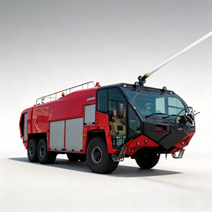 Camion de sauvetage et de lutte contre les incendies aéroportuaires 6x6 ARFF pour interventions d'urgence aéroportuaires - Product Image 1