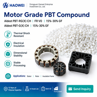 Composé PBT de qualité automobile HW PBT-RG(X) CH 15%-30%GF pour applications automobiles et électroniques avec une résistance élevée aux impacts