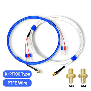 Sonde industrielle en acier inoxydable, type E J K, à vis, M5 M6 M8, thermocouple - Product Image 5