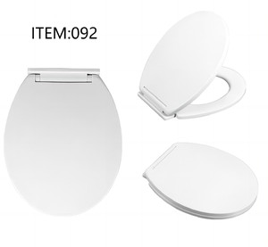 ฝาชักโครกแบบยุโรป,ที่นั่งชักโครกรูปตัวโอแบบชะลอการออกแบบใหม่ - Product Image 5