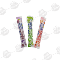 Wholesale Suppliers Halal Sweet Strawberry Twisted Gummies Fruit Flavor Soft Candy Box Display for Supermarket Bulk