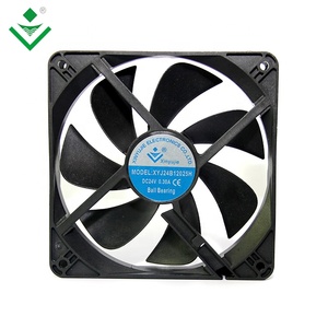 12025 ventilador de refrigeración de CC de 5 pulgadas gabinete de control eléctrico súper silencioso 5V 12V 24V ventilador de flujo axial 120x120x25 - Product Image 3