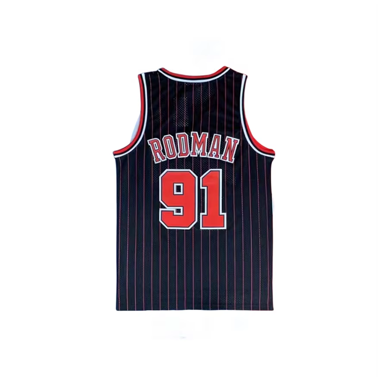 Shop High-Quality Bulls Jerseys Retro Stitched Designs