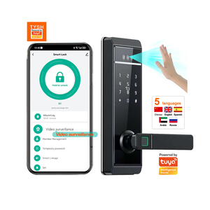 Tysh 3D nhận dạng khuôn mặt cerradura inteligente khóa kỹ thuật số Wifi ứng dụng máy ảnh mật khẩu vân tay Keyless ai thông minh ổ khóa - Product Image 1