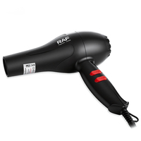 Sèche-cheveux RAF R.703 700W, 23300 tr/min, 2 températures, 2 vitesses, matériau PP, séchage rapide avec 2 embouts
