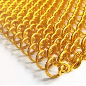 Cortinas de Alambre Metálico Decorativas de 6 m, Malla de Acero para Diseño de Interiores - Product Image 2