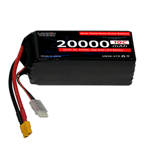 Baterai Drone Balap FPV Solid-State 22.2V 6S 8S 10C 20000mAh 35000mAh 40000mAh 1000 Siklus OEM ODM Baterai Lipo Pesawat Kustom - Product Image 2