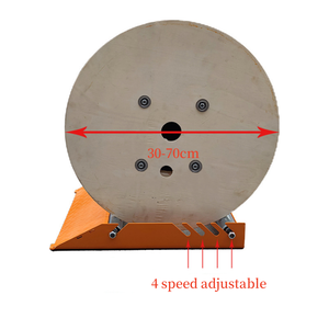 El tambor de cable compacto de alta resistencia evita que la cuerda de alambre se tuerza de forma poco natural - Product Image 3