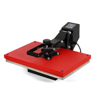 40X60 16X24 Machine d'impression à chaud manuelle pour sublimation de t-shirts en vinyle plat