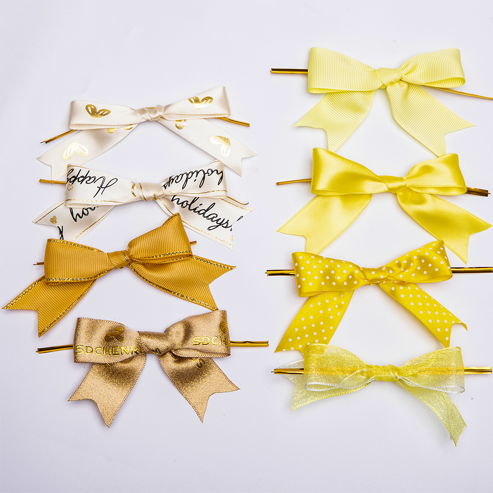 Yellow bow