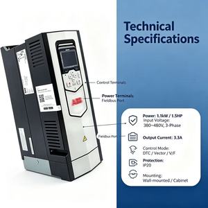 ไดรฟ์ AC รุ่นใหม่ ACS880-01-03A3-3 1.1kW 400V  แบบสามเฟส 380V ตัวแปลงความถี่และตัวควบคุม - Product Image 3