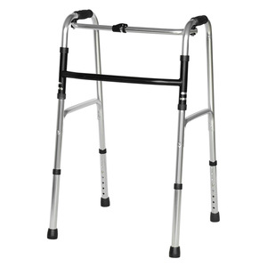 Fuyi <b>Walker</b> Frame 801A Aluminum Four-Legged Walking Aid For <b>Elderly</b> And Disabled Rehabilitation Support - Product Image 1