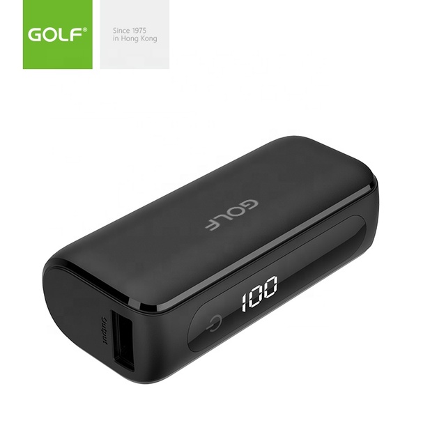 Mini Size Portable Power Bank 21700 Lithium Polymer Battery 4000mAh LCD Digital Slim with Micro USB & Type-C 10W Output