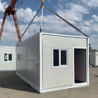 Maison modulaire pliable en conteneur, maison préfabriquée en conteneur, casas prefabricadas, maison préfabriquée, mini-maison mobile