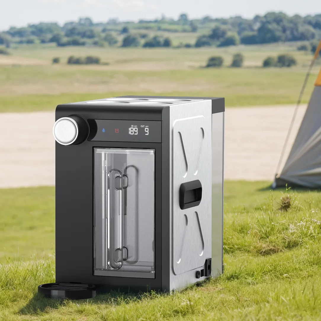 Manufacturer Hi tech Camping RV water purifier machine Outdoor desktop direct drinking portable ro water purifier for RV