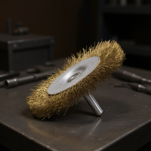 แปรงลวดสแตนเลส 70x8 มม. ก้าน 6 มม. ความเร็ว 4500 รอบต่อนาที สำหรับขัดโลหะ - Product Image 3