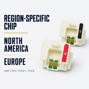 Chip de cartucho de tinta de un solo uso OCB con soporte para chip para T7411 T7412 T7413 T7414 T741X para Epson SC F6000/F6070/F7000 (EU/NAM) - Product Image 3